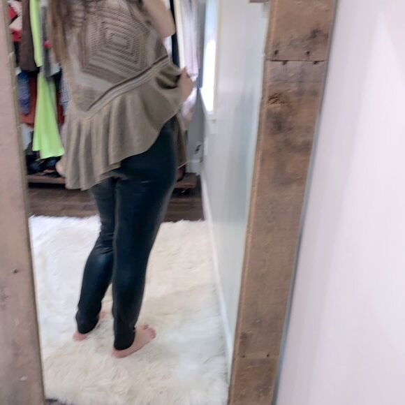 Boho knit cape sweater cardigan size medium/large - Picture 2 of 5